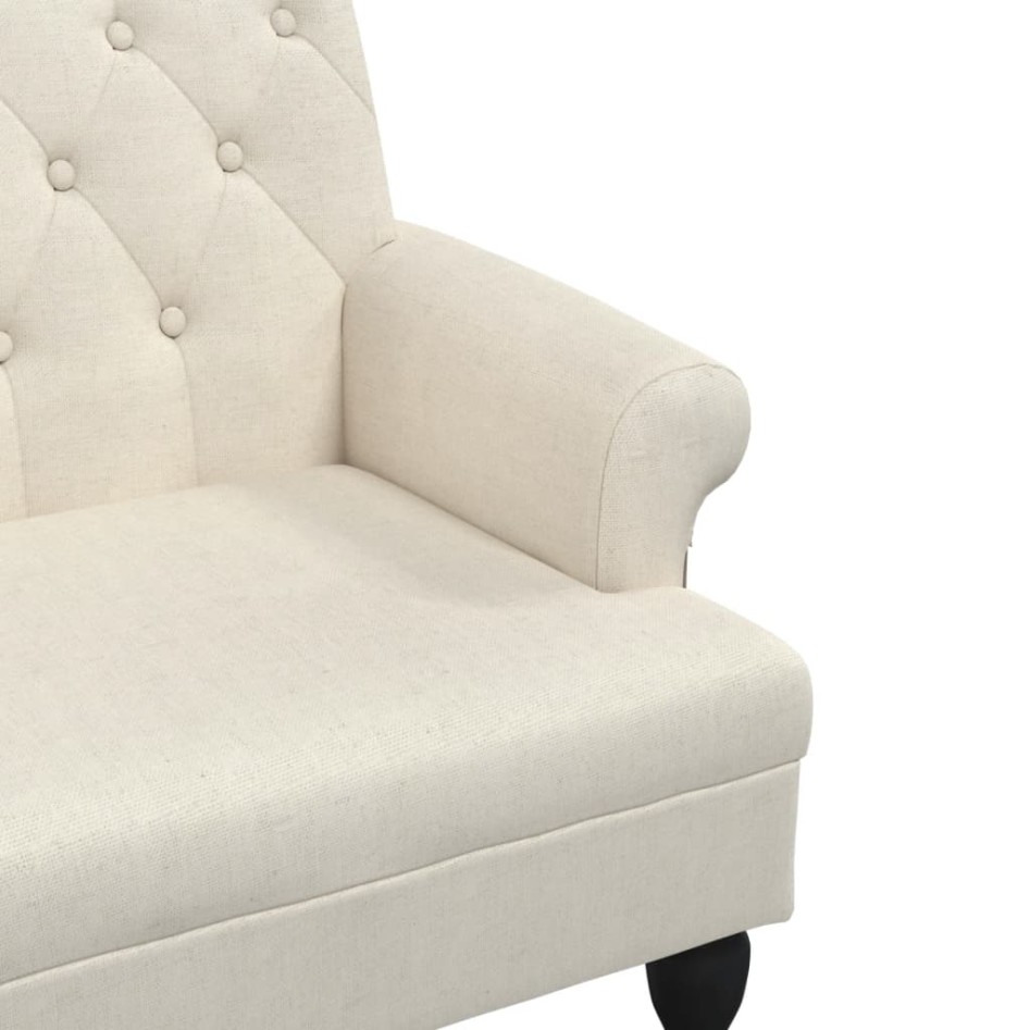 Banco con respaldo lino 120x62x75,5