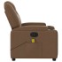 Sillón reclinable con masaje de tela