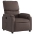 Sillón reclinable de cuero sintético