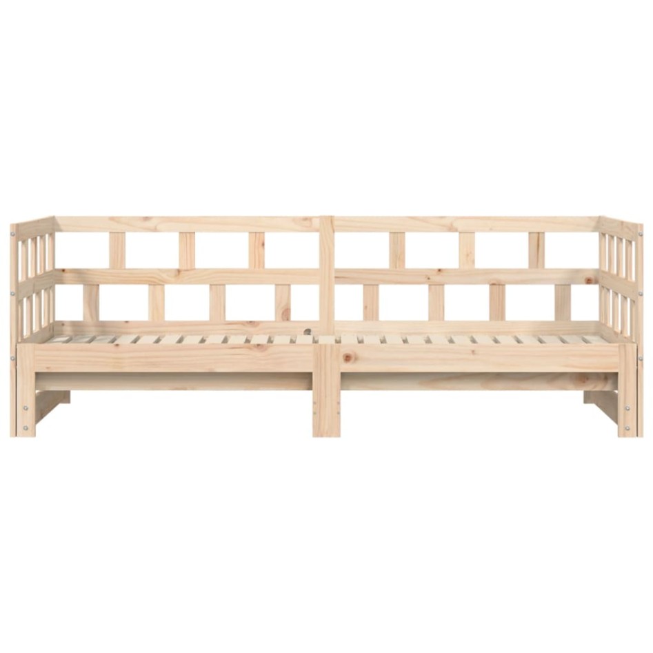 Sofá cama nido madera maciza de pino 80x200