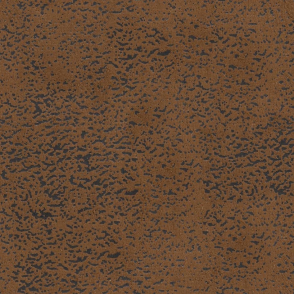 Banco con cojines ante sintético marrón 120,5x65x75