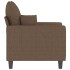 Sillón de tela marrón 60