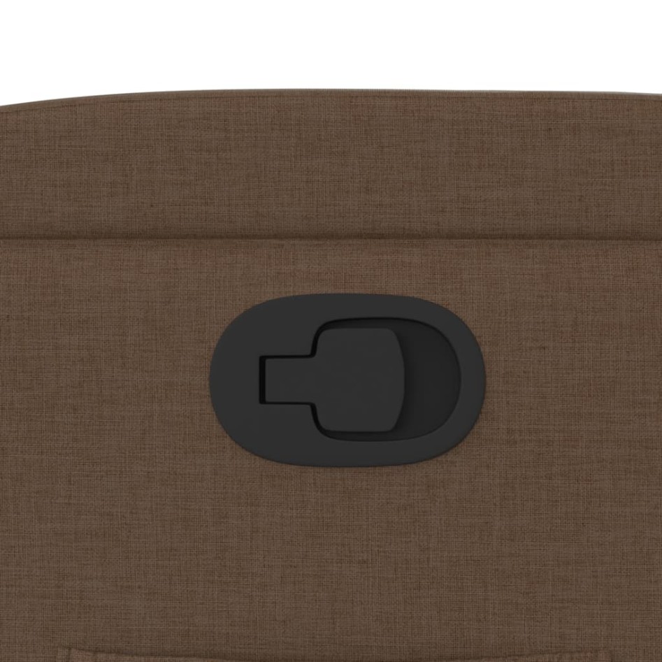 Sillón reclinable de tela