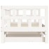 Sofá cama nido madera maciza de pino blanco 90x200
