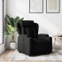 Sillón reclinable de tela