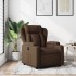 Sillón reclinable de tela