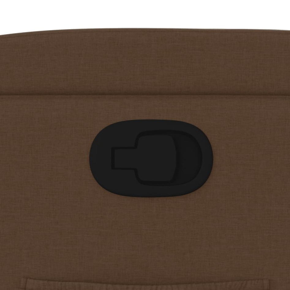 Sillón reclinable de tela