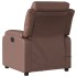 Sillón de masaje reclinable cuero sintético