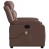 Sillón de masaje reclinable cuero sintético