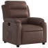Sillón reclinable de cuero sintético