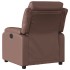 Sillón reclinable de cuero sintético