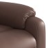 Sillón reclinable de cuero sintético