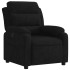 Sillón reclinable de terciopelo