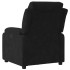 Sillón reclinable de terciopelo