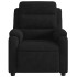 Sillón reclinable de terciopelo