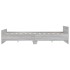 Estructura de cama con cabecero piecero gris Sonoma 120x190
