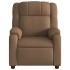 Sillón reclinable con masaje de tela