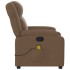 Sillón reclinable con masaje de tela