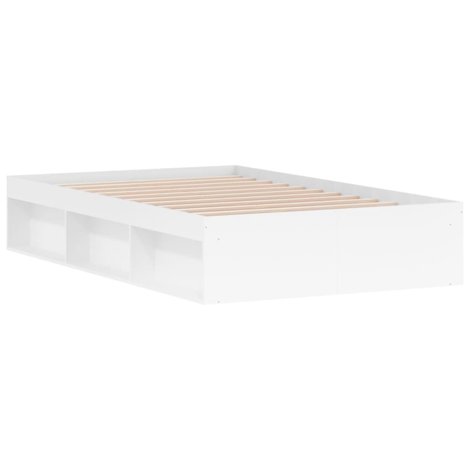Estructura de cama blanca 120x200