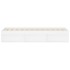 Estructura de cama blanca 120x200