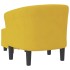 Sillón con taburete terciopelo