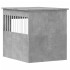 Jaula para perros madera ingeniería gris hormigón 64,5x80x71
