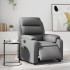Sillón de masaje reclinable eléctrico cuero sintético
