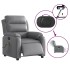 Sillón de masaje reclinable eléctrico cuero sintético