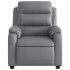 Sillón de masaje reclinable eléctrico cuero sintético