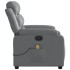 Sillón de masaje reclinable eléctrico cuero sintético