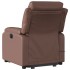 Sillón de masaje elevable eléctrico cuero sintético