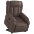 Sillón de masaje elevable eléctrico cuero sintético