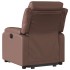 Sillón reclinable elevable cuero sintético