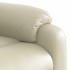 Sillón reclinable de masaje de pie cuero artificial color