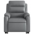 Sillón reclinable de masaje de pie cuero artificial