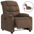 Sillón reclinable eléctrico de tela