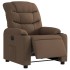 Sillón reclinable eléctrico de tela
