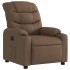 Sillón reclinable eléctrico de tela