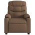 Sillón reclinable eléctrico de tela