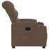 Sillón reclinable eléctrico de tela