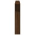 Cabecero LED madera ingeniería marrón roble 180x18,5x103,5