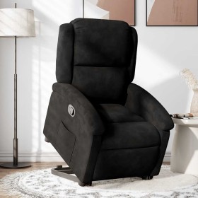 Sillón reclinable elevable terciopelo