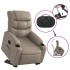 Sillón elevable eléctrico cuero artificial