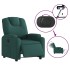 Sillón reclinable eléctrico tela verde