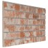 Paneles de pared 3D diseño de ladrillo 10 uds EPS