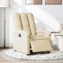 Sillón reclinable eléctrico de tela