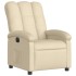 Sillón reclinable eléctrico de tela