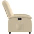 Sillón reclinable eléctrico de tela