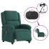 Sillón reclinable de masaje eléctrico tela verde