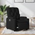 Sillón reclinable eléctrico de tela
